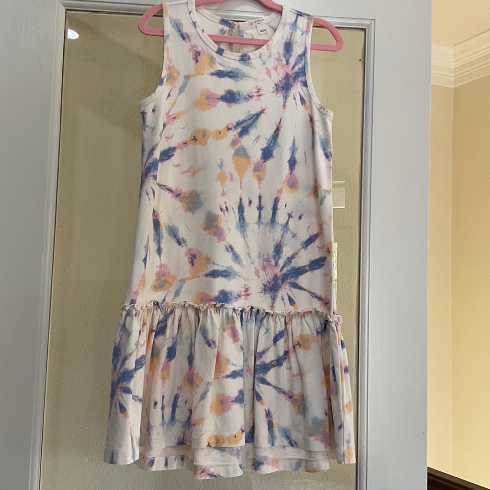 Crewcuts Multicolor Tie-Dye Kids Dress
